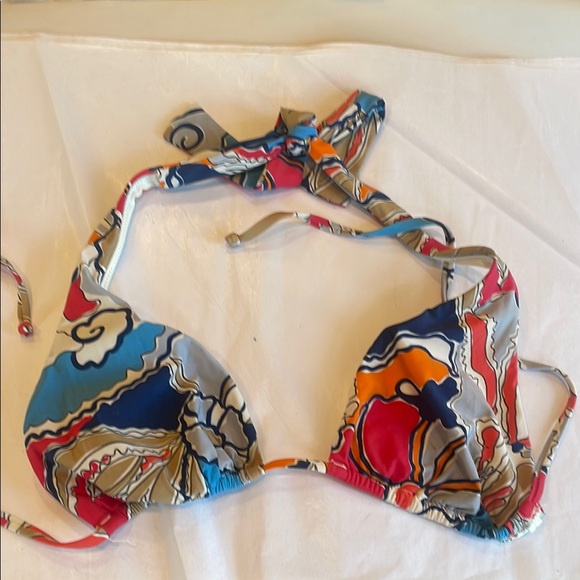 J. Crew Other - Colorful Halter Bikini Top j. Crew small